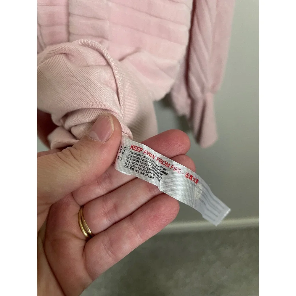 Anthropologie Saturday Sunday‎ Shawna Hacci Sweater in Pink Size XS Oversized
